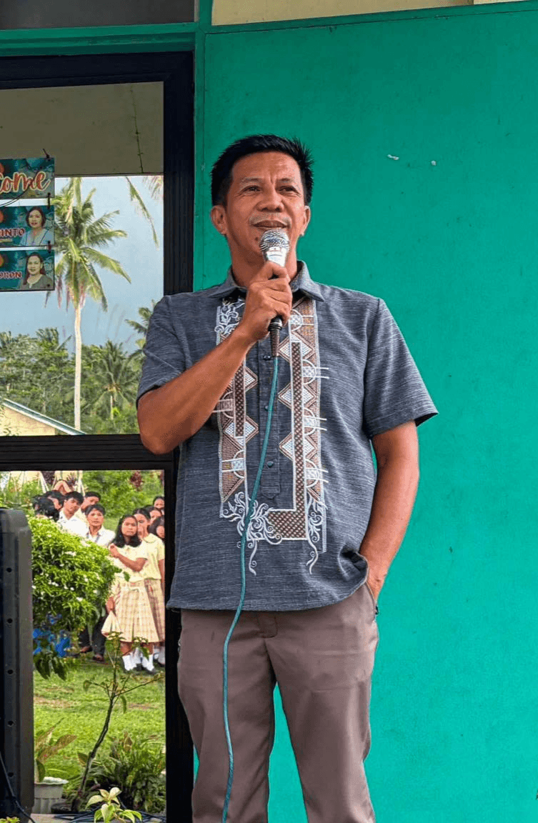 Portrait of Goa Science High School principal Ronald Enciso