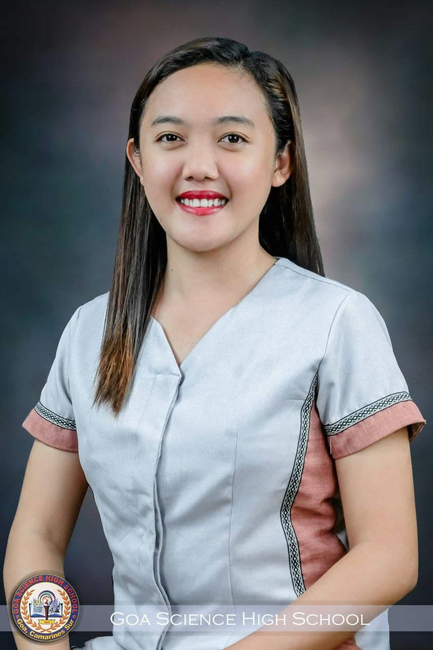 Portrait of Ma'am Ma. Ferly A. Periera